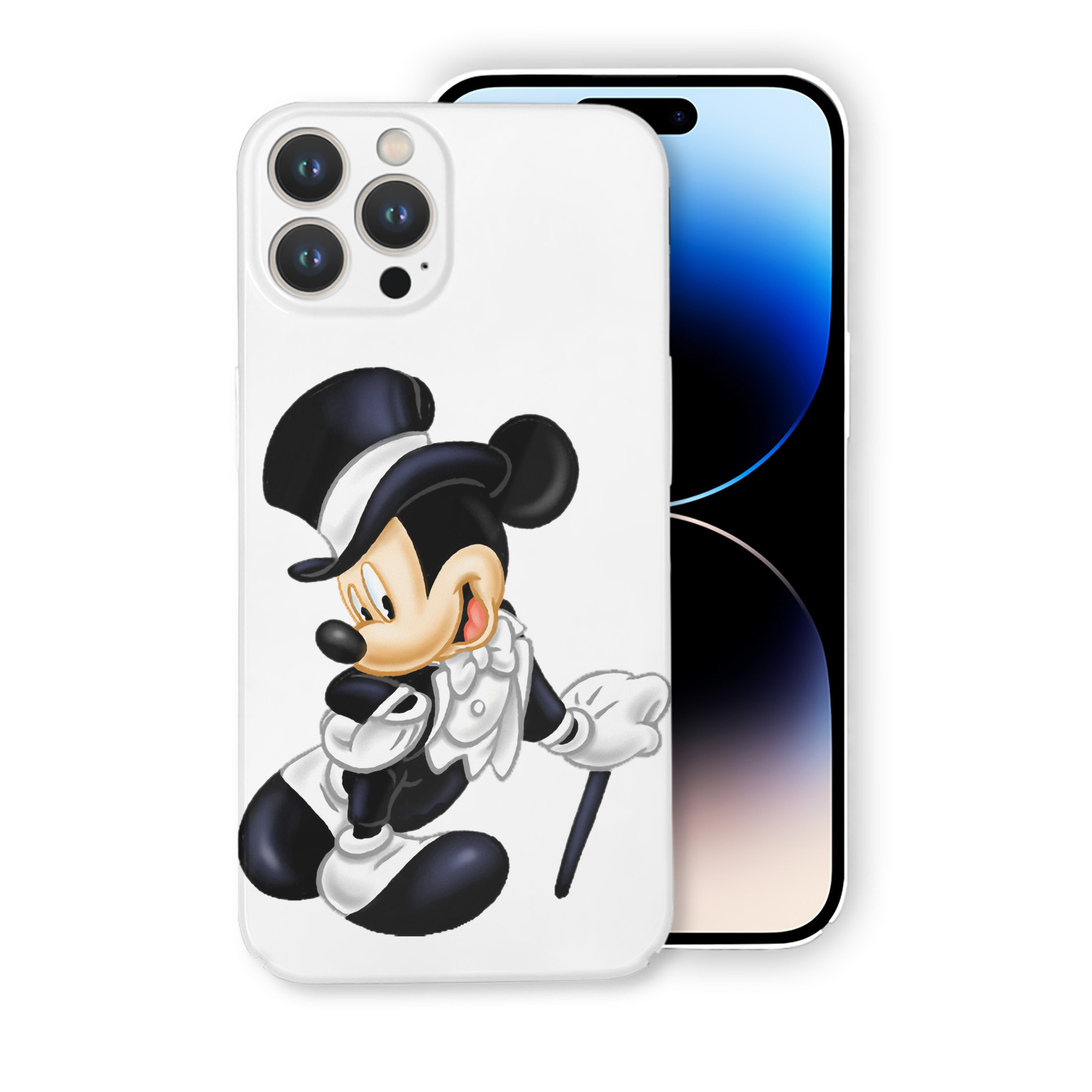 （画像用） ミッキーマウス Mickey Mouse 【iPhone 14シリーズ対応】ハードケース